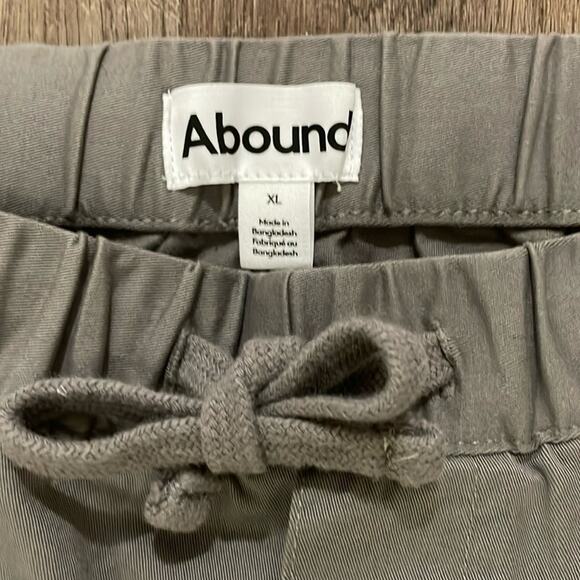 Abound Men’s Cargo Shorts Grey Steel Sz XL 2 Velcro Pockets 2 Front Side Pockets - Picture 2 of 11